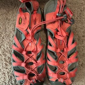 Keen Coral and Charcoal Outdoor Sandals